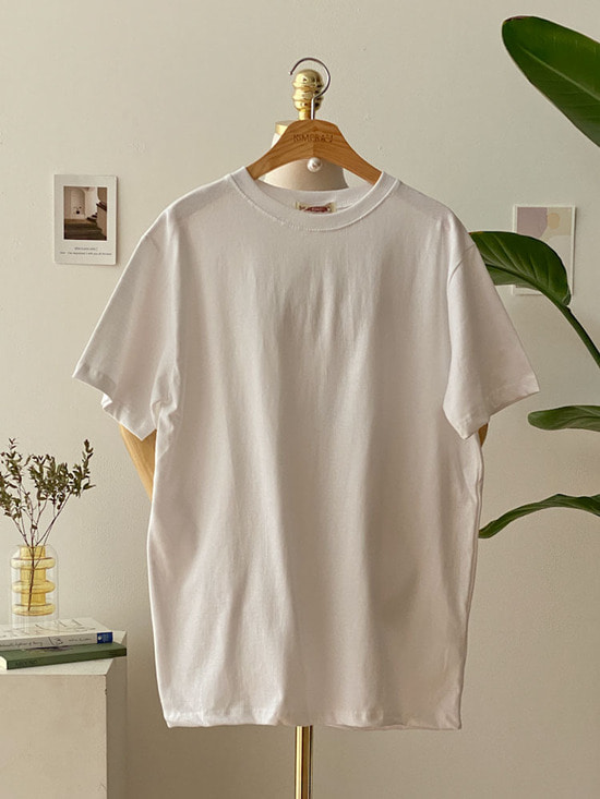 1+1 박시롱 루즈핏 반팔 티셔츠 16color