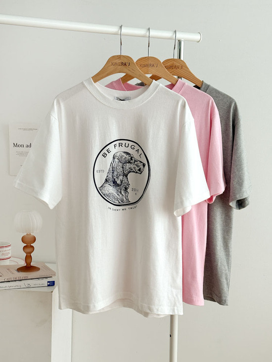 써클퍼피 루즈핏 반팔 티셔츠 3color